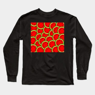 Watermelon pattern Long Sleeve T-Shirt